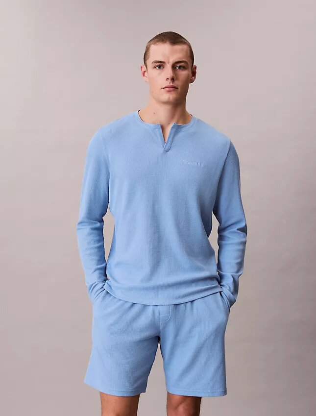 Waffle Örgü Pijama Şortu Waffle Örgü Pijama Şortu