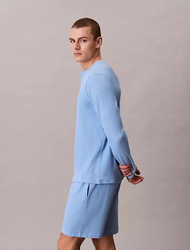 Waffle Örgü Pijama Şortu Waffle Örgü Pijama Şortu