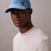 Yıkanmış Denim Nakışlı Logo Beyzbol Şapkası Yıkanmış Denim Nakışlı Logo Beyzbol Şapkası
