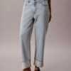 Yüksek Bel Düz Paça Jean Yüksek Bel Düz Paça Jean