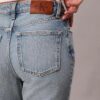 Yüksek Bel Düz Paça Jean Yüksek Bel Düz Paça Jean