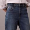 Yüksek Bel Düz Paça Jean Yüksek Bel Düz Paça Jean