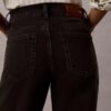 Yüksek Bel Düz Paça Jean Yüksek Bel Düz Paça Jean