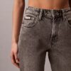 Yüksek Bel Düz Paça Jean Yüksek Bel Düz Paça Jean