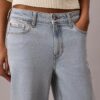 Yüksek Bel Düz Paça Jean Yüksek Bel Düz Paça Jean