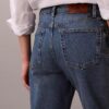Yüksek Bel Düz Paça Jean Yüksek Bel Düz Paça Jean