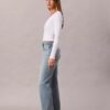 Yüksek Bel Düz Paça Jean Yüksek Bel Düz Paça Jean