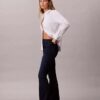 Yüksek Bel Flare Jeanler Yüksek Bel Flare Jeanler