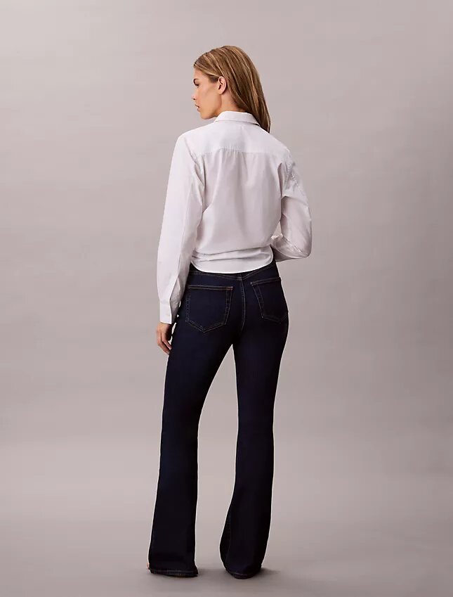 Yüksek Bel Flare Jeanler Yüksek Bel Flare Jeanler