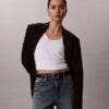 Yüksek Bel Midi Denim Şort Yüksek Bel Midi Denim Şort