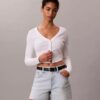 Yüksek Bel Midi Denim Şort Yüksek Bel Midi Denim Şort