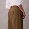 Yün Gabardin Geniş Paça Pantolon Yün Gabardin Geniş Paça Pantolon