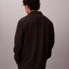 Yün Karışımlı Rahat Gömlek Ceket