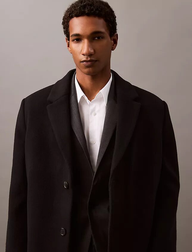 Yün Karışımlı Tek Düğmeli Blazer Yün Karışımlı Tek Düğmeli Blazer