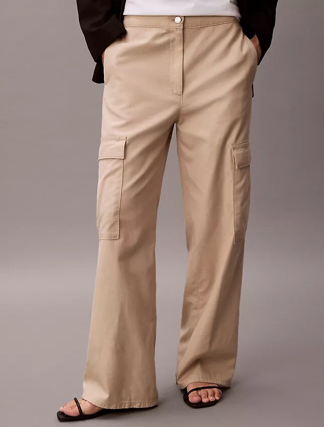 Yumuşak Twill Kargo Pantolon Yumuşak Twill Kargo Pantolon