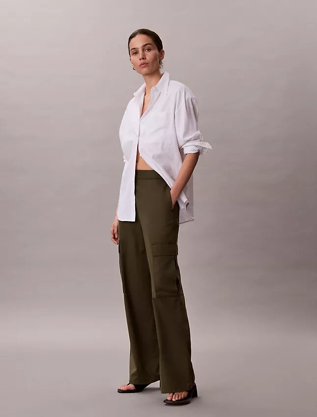 Yumuşak Twill Kargo Pantolon Yumuşak Twill Kargo Pantolon