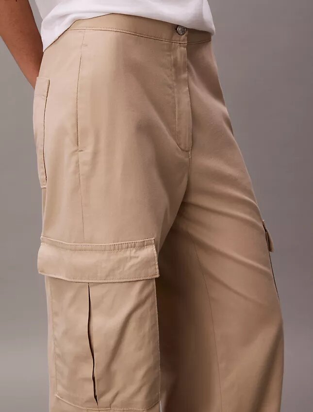 Yumuşak Twill Kargo Pantolon Yumuşak Twill Kargo Pantolon