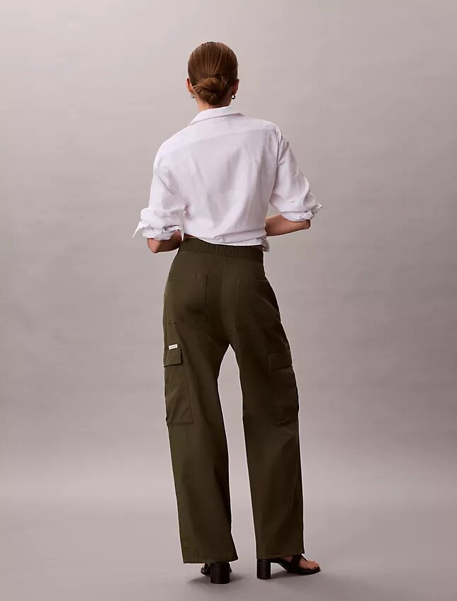 Yumuşak Twill Kargo Pantolon Yumuşak Twill Kargo Pantolon
